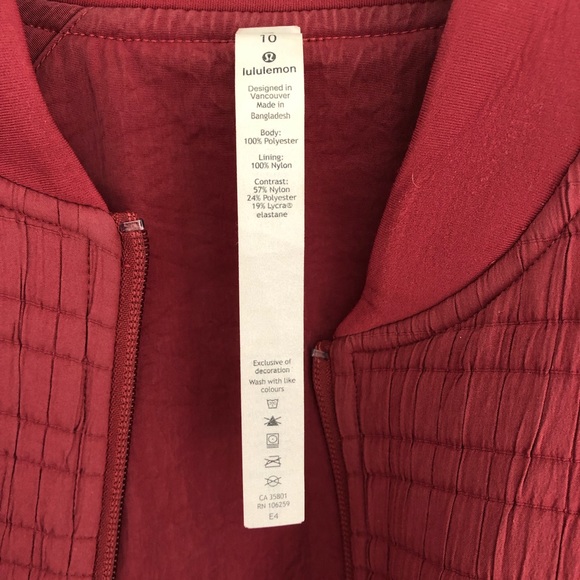 Lululemon Serene Travels Reversible Bomber - Picture 9 of 9